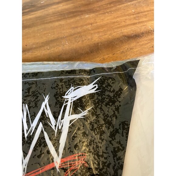 Vintage WWF/WWE Plastic Flag Birthday Party Banner 1999 - Picture 7 of 9